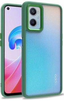Oppo A76 Kılıf Zore Flora Kapak Yeşil Oppo A76 Kılıf Zore Flora Kapak Yeşil
