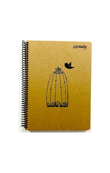My Note Kraft Defter 100 Yaprak Çizgisiz 18,5x25,5 Çok Renkli My Note Kraft Defter 100 Yaprak Çizgisiz 18,5x25,5 Çok Renkli