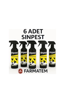 Sinpest Kara Sinek Ve Haşere Ilacı 6 Adet 500ml