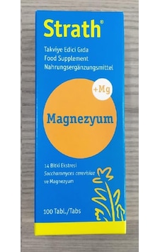Strath Magnezyum 100 Tablet Strath Magnezyum 100 Tablet