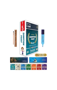 Tonguç Akademi 5. Sınıf Şampiyon Paketi Tüm Dersler Soru Bankası 7 Kitap Tonguç Akademi 5. Sınıf Şampiyon Paketi Tüm Dersler Soru Bankası 7 Kitap