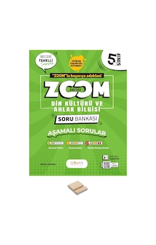 5. Sınıf Zoom Serisi Din Kültürü Soru Bankası + Telefon Standı 5. Sınıf Zoom Serisi Din Kültürü Soru Bankası + Telefon Standı