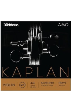 D'addario Ka310h Kaplan Amo 4/4 Tam Boy Keman Tel Seti - Heavy Tansiyon Profesyonel Sert Tansiyon, Güçlü Ses Projeksiyonu, Dolgun Alt Frekanslar Ve Profesyonel İcracılar İçin İdeal D'addario Ka310h Kaplan Amo 4/4 Tam Boy Keman Tel Seti - Heavy Tansiyon Profesyonel Sert Tansiyon, Güçlü Ses Projeksiyonu, Dolgun Alt Frekanslar Ve Profesyonel İcracılar İçin İdeal
