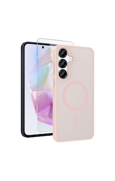 Teleplus Samsung Uyumlu Galaxy S24 Fe Kılıf Babet Translucent Mat Kapak + Ekran Koruyucu Pembe Teleplus Samsung Uyumlu Galaxy S24 Fe Kılıf Babet Translucent Mat Kapak + Ekran Koruyucu Pembe