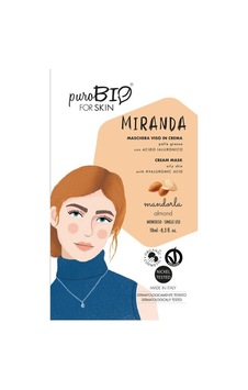 Purobio Miranda Cream Mask Oily Skin Almond Badem 10 Ml - Tek Kullanım Purobio Miranda Cream Mask Oily Skin Almond Badem 10 Ml - Tek Kullanım