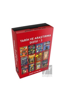 Tarih ve Araştırma Dizisi -  3 (12 Kitap Takım) -  Aksoy Yayıncılık