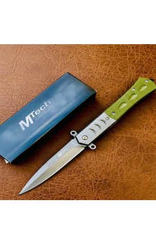 Knivox Mtech Mt-3002-a Haki Auto Kamp Çakısı Knivox Mtech Mt-3002-a Haki Auto Kamp Çakısı