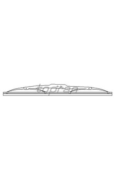 Bosch 3397004772 Arka Cam Sılecegı Twın [340 Mm] (Audı:A3 04-/A4