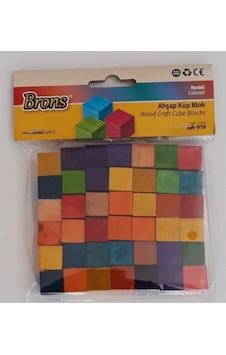 Ahşap Küp Blok Br-919 Renkli Matematiksel Zeka Görsel Zeka Gelismesine Yardımcı Olur.