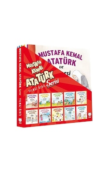 Mustafa Kemal Atatürk Serisi-10 Kitap Takım - Yılmaz Özdil - Kırmızı Kedi