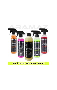 Magurex Ekonomik Oto Bakım Seti 5'li Süper Set
