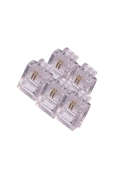 Powermaster Rj11 6p/2c Telefon Soketi 100lük Paket Powermaster Rj11 6p/2c Telefon Soketi 100lük Paket