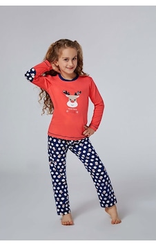 Roly Poly Kız Çocuk Bisiklet Yaka Pijama Takım (2958) (1-4 Yaş) Roly Poly Kız Çocuk Bisiklet Yaka Pijama Takım (2958) (1-4 Yaş)