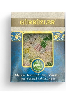 Gürbüzler Glutensiz Meyve Aromalı Kuş Lokumu 400 G