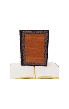 Ahşap Deri Defter Çok Renkli Ahşap Deri Defter Çok Renkli
