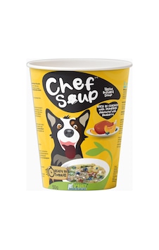 Chef Soup Tavuk Yaban Mersini ve Balkabaklı Hazır Köpek Çorbası 50 G Chef Soup Tavuk Yaban Mersini ve Balkabaklı Hazır Köpek Çorbası 50 G