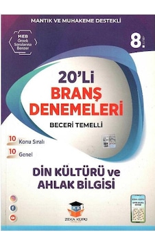 Zeka Küpü Yayınları 8.sınıf Lgs Din Kültürü Ve Ahlak Bilgisi 20' Li Branş Denemeleri