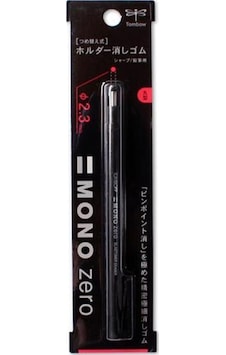 Tombow Mono Zero 2 3 Yuvarlak Uçlu Kalem Silgi Siyah Tombow Mono Zero 2 3 Yuvarlak Uçlu Kalem Silgi Siyah