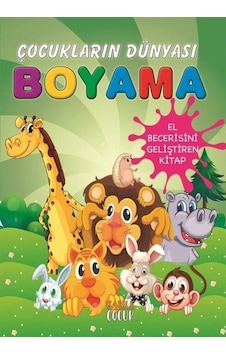 Çocukların Dünyası Boyama Kitabı 4 / Sevimli Hayvanlar / Kolektif Çocukların Dünyası Boyama Kitabı 4 / Sevimli Hayvanlar / Kolektif