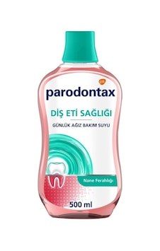 Parodontax Günlük Diş Eti Bakım Ağız Çalkalama Suyu Nane 500 ML Parodontax Günlük Diş Eti Bakım Ağız Çalkalama Suyu Nane 500 ML