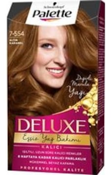 Palette Deluxe Saç Boyası 7 - 554 Altın Karamel (443270735) Palette Deluxe Saç Boyası 7 - 554 Altın Karamel (443270735)