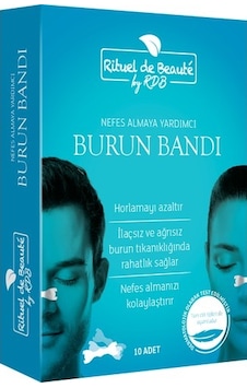 Rituel De Beaute Nefes Almaya Yardımcı Burun Bandı 10'lu Rituel De Beaute Nefes Almaya Yardımcı Burun Bandı 10'lu