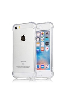 Apple Uyumlu iPhone 5/5S/Se Shockproof Ultra Koruyucu Seffaf Sert Silikon Kapak 455741251 Apple Uyumlu iPhone 5/5S/Se Shockproof Ultra Koruyucu Seffaf Sert Silikon Kapak 455741251