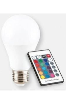 Uzaktan Kumandalı Rgb Renk Değiştiren E27 Duylu Led Ampul Ct- 4058 Uzaktan Kumandalı Rgb Renk Değiştiren E27 Duylu Led Ampul Ct- 4058