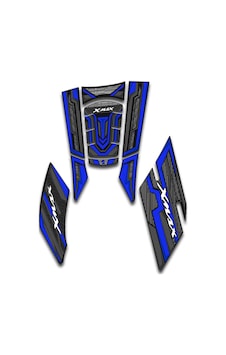 Xmax Tank Pad Seti 2019-23 Karbon Mavi Xmax Tank Pad Seti 2019-23 Karbon Mavi