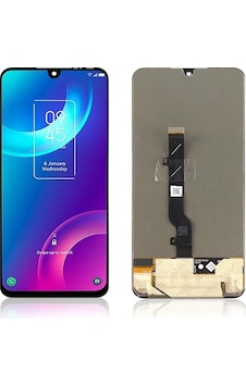 Tcl 30 Plus Uyumlu Lcd Ekran Dokunmatik Siyah Çıtasız