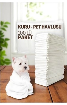 Znv Zenvia Mey İthalat Pet Havlusu - Kedi Köpek Banyo Havlusu Tek Kullanımlık Kuru Havlu 40x80 Cm 100 Adet 721808 Znv Zenvia Mey İthalat Pet Havlusu - Kedi Köpek Banyo Havlusu Tek Kullanımlık Kuru Havlu 40x80 Cm 100 Adet 721808