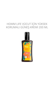 Vücut İcin Yüksek Korumalı Güneş Kremi Vücut İcin Yüksek Korumalı Güneş Kremi