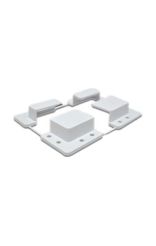 10x20 Sineklik 4 Lü Pabuç 5 Takım Beyaz Renkli Sineklik Montaj Pabucu 10x20 Sineklik 4 Lü Pabuç 5 Takım Beyaz Renkli Sineklik Montaj Pabucu