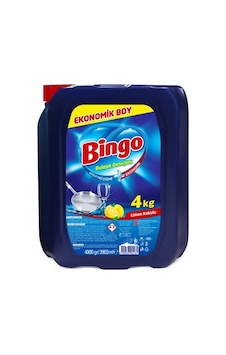 Bingo Bulaşık Deterjanı 4lt Limon Bingo Bulaşık Deterjanı 4lt Limon