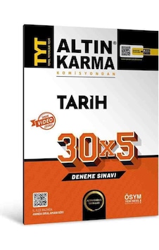 Altın Karma 2024 Tyt Tarih 30x5 Deneme Sınavı Altın Karma 2024 Tyt Tarih 30x5 Deneme Sınavı
