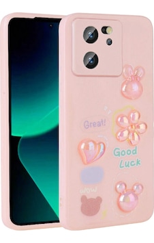 Xiaomi Mi 13t Pro Kılıf Kabartma Figürlü Parlak Zore Toys Silikon Kapak Çok Renkli Xiaomi Mi 13t Pro Kılıf Kabartma Figürlü Parlak Zore Toys Silikon Kapak Çok Renkli