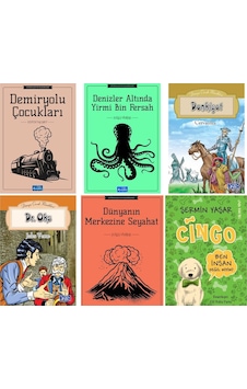 Demir Yolu Çocukları ,dr.oks , Donkişot Ve Şermin Yaşar Cingo 6 Kitap Set Demir Yolu Çocukları ,dr.oks , Donkişot Ve Şermin Yaşar Cingo 6 Kitap Set