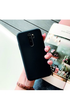 Xiaomi Redmi Note 8 Pro Kılıf Kamera Korumalı Silikon Rubber Arka Kapak Siyah Xiaomi Redmi Note 8 Pro Kılıf Kamera Korumalı Silikon Rubber Arka Kapak Siyah