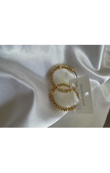 Halka Küpe Gold