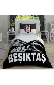 Taç Lisanslı Kapitoneli Nevresim Takımı Beşiktaş Kartal Tek Kişilik Taç Lisanslı Kapitoneli Nevresim Takımı Beşiktaş Kartal Tek Kişilik