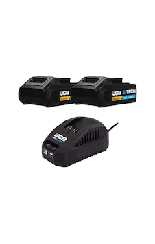 Jcb 18 V 4.0 Ah Lithium-ion Batarya Ve Şarj Cihazı Seti Jcb 18 V 4.0 Ah Lithium-ion Batarya Ve Şarj Cihazı Seti