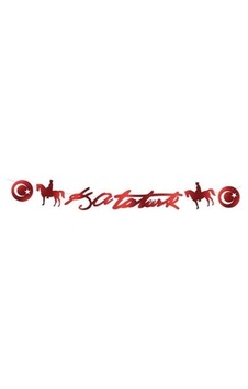 Kaligrafi El Yazılı Banner Kemal Atatürk Yazılı Kırmızı Okul Süslemesi Bayram Süslemeleri Diğer Kaligrafi El Yazılı Banner Kemal Atatürk Yazılı Kırmızı Okul Süslemesi Bayram Süslemeleri Diğer
