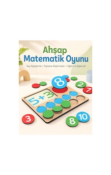 Montessori Ahşap Matematik Öğretim Seti Sayı Eşleştirme Ve Zeka Geliştirici Eğitici Oyun Duyusal Gelişim 3 Yaş Ve Üzeri - Sayı Ve İşlem Öğretim Seti Montessori Ahşap Matematik Öğretim Seti Sayı Eşleştirme Ve Zeka Geliştirici Eğitici Oyun Duyusal Gelişim 3 Yaş Ve Üzeri - Sayı Ve İşlem Öğretim Seti