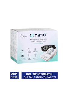Nimo DBP-1318 Koldan Ölçer Konuşan Tansiyon Aleti Beyaz Nimo DBP-1318 Koldan Ölçer Konuşan Tansiyon Aleti Beyaz