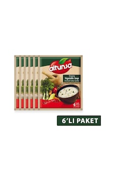 Altunsa Hazır Çorba Kremalı Sebze 6 x 60 G Altunsa Hazır Çorba Kremalı Sebze 6 x 60 G
