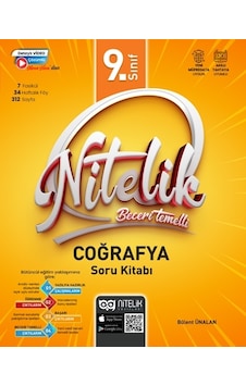 Nitelik 9. Sınıf Nitelik Beceri Temelli Coğrafya Soru Kitabı Nitelik 9. Sınıf Nitelik Beceri Temelli Coğrafya Soru Kitabı