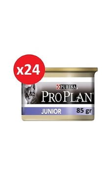 Pro Plan Junior Tavuklu Yavru Kedi Konserve 24 x 85 G Pro Plan Junior Tavuklu Yavru Kedi Konserve 24 x 85 G