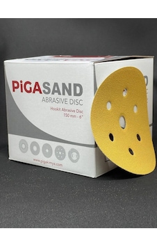 PİGA GOLD P320 HOOKİT ZIMPARA 150 MM. 100 ADET