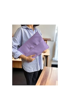 Plush Studıo Istanbul Mor Deri Laptop Ve Evrak Çantası Peluş Astarlı 36 26 Cm Mor Mor Plush Studıo Istanbul Mor Deri Laptop Ve Evrak Çantası Peluş Astarlı 36 26 Cm Mor Mor