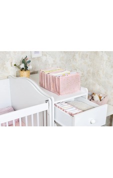 Orehome Baby Akordiyon Çekmece Düzenleyici Organizer - Çok Bölmeli Bebek & Çocuk Giysi Kutusu Large Beyaz Orehome Baby Akordiyon Çekmece Düzenleyici Organizer - Çok Bölmeli Bebek & Çocuk Giysi Kutusu Large Beyaz